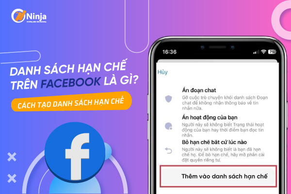 Cách hạn chế bạn bè trên facebook đơn giản nhất