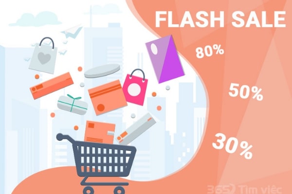 Thúc đẩy doanh số bán hàng với chiến dịch Flash sale