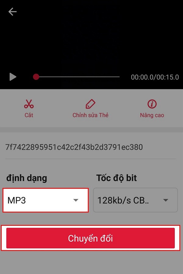 chuyển video tiktok sang mp3 trên Iphone